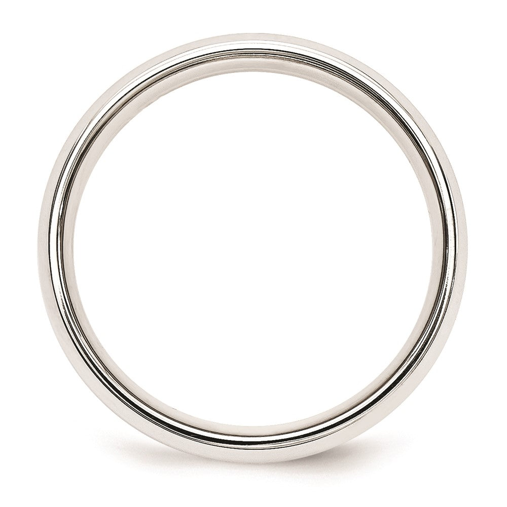 Massiv 14K Gelbgold Bicolor 5mm Gewölbt Größe 6 Hochzeit Herren/women Ehering Ring