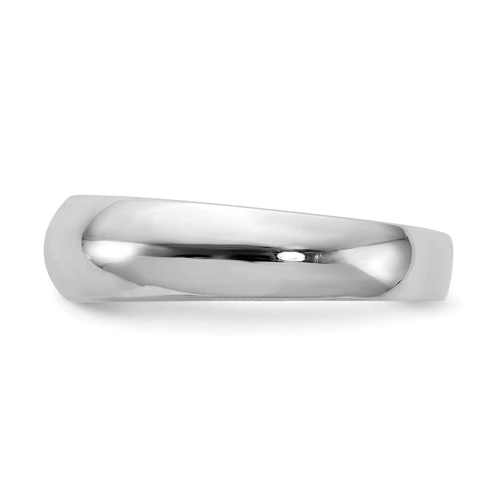14K Weißgold Herrenring mit echtem Diamanten