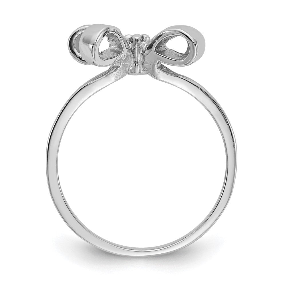 14K Weißgold A Diamant Ring