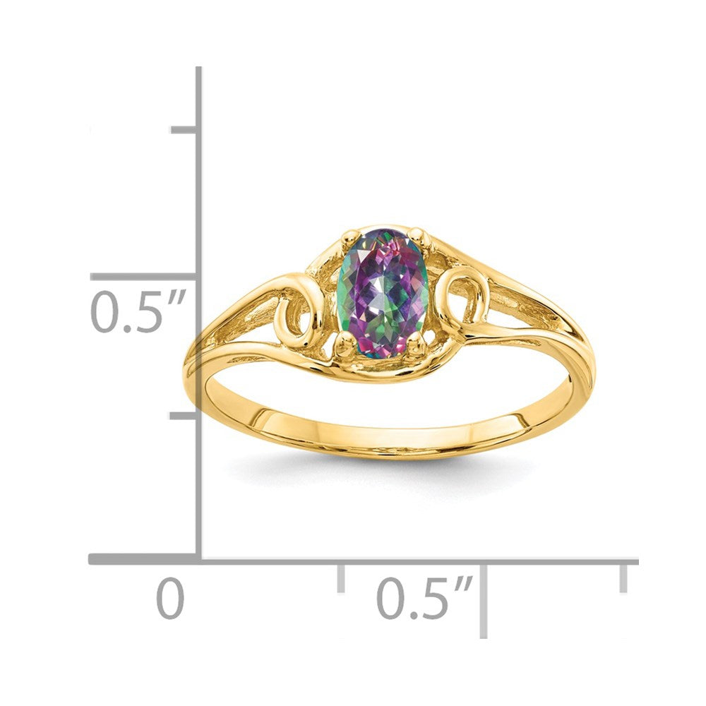 14K Gelbgold Ring