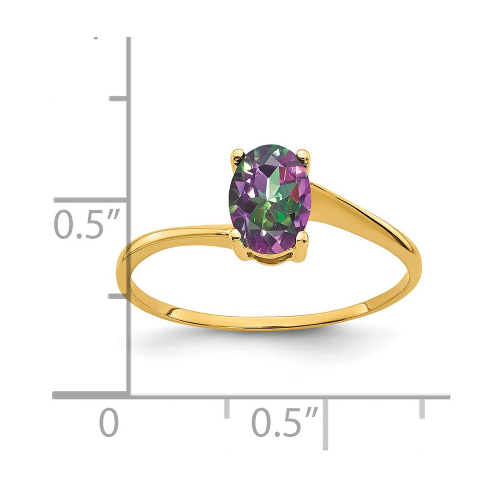 14K Gelbgold-Ring
