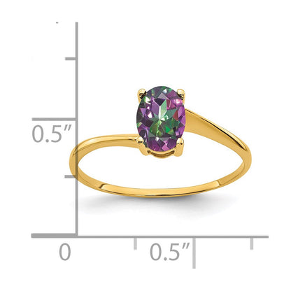14K Gelbgold-Ring