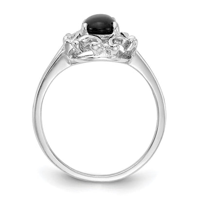 14K Weißgold Ring