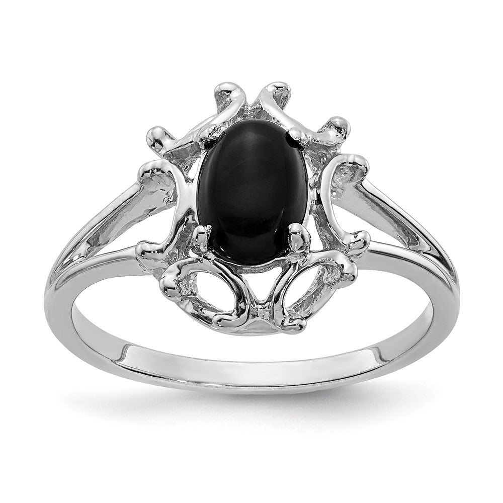 14K Weißgold Ring