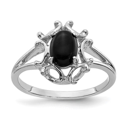 14K Weißgold Ring