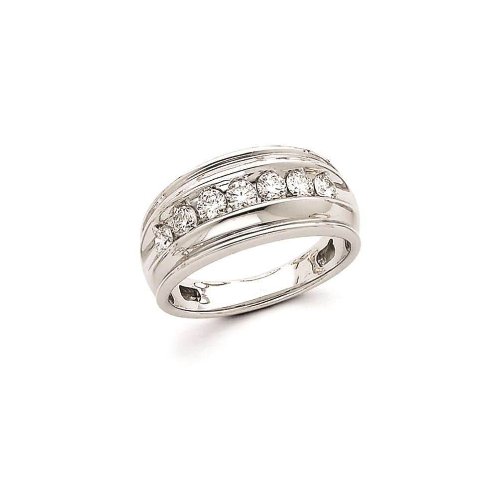14K Gelbgold Ring mit Diamanten 0,98 ct
