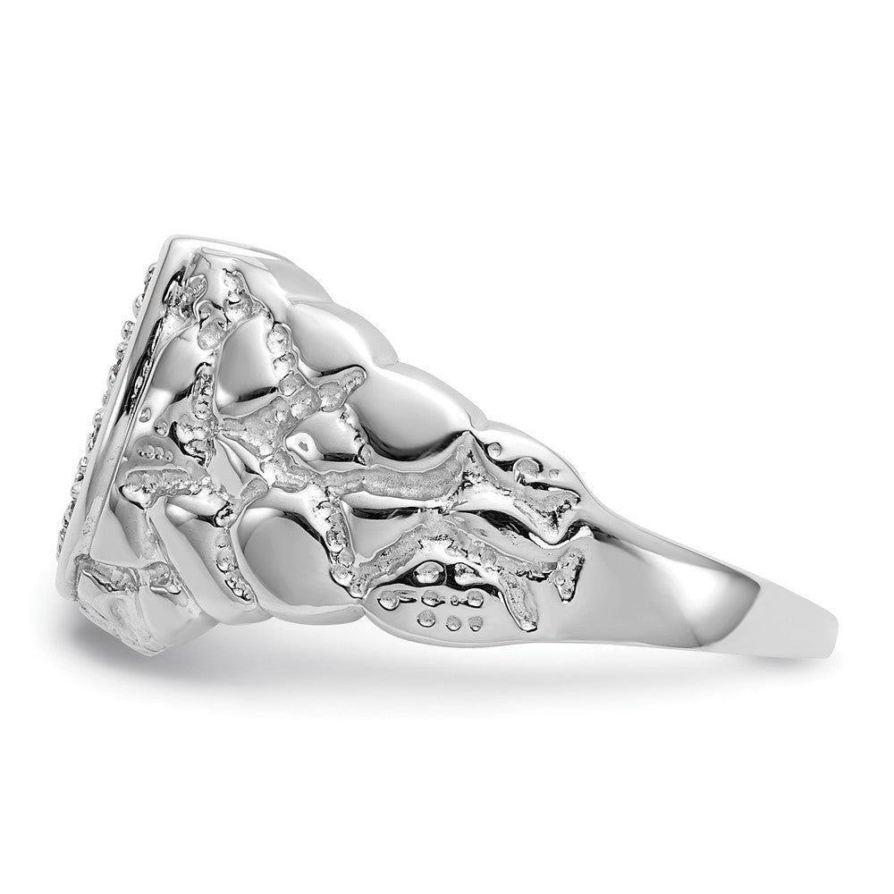 14K Weißgold Ring mit VS Diamanten