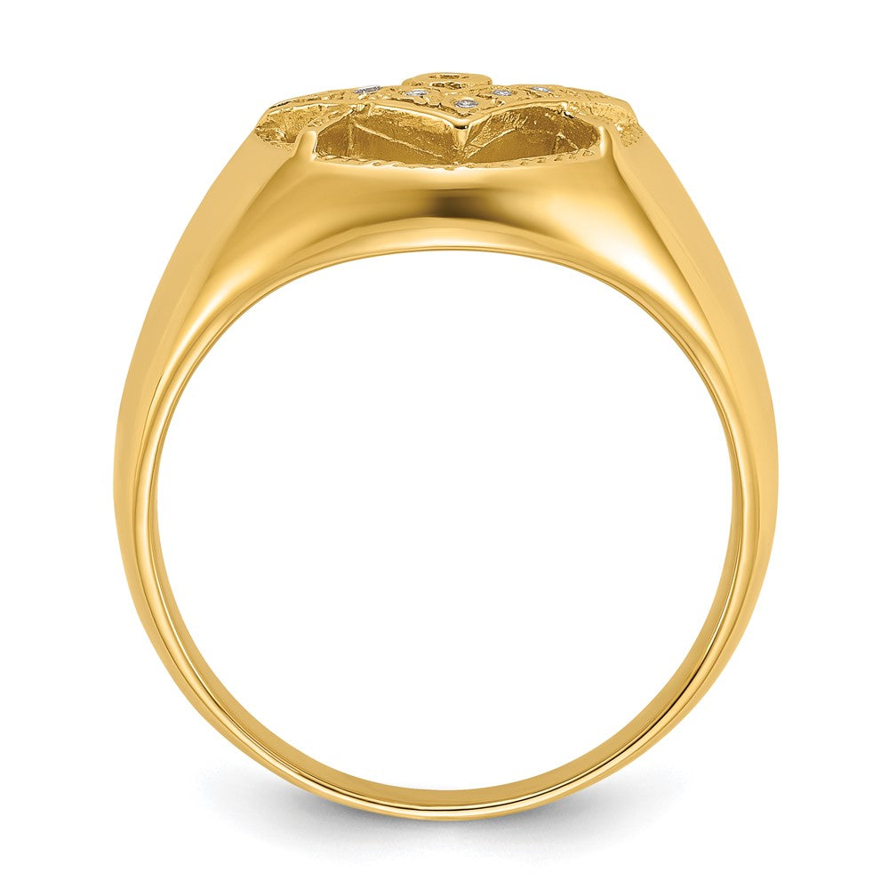 585 Gelbgold VS Diamant-Ring