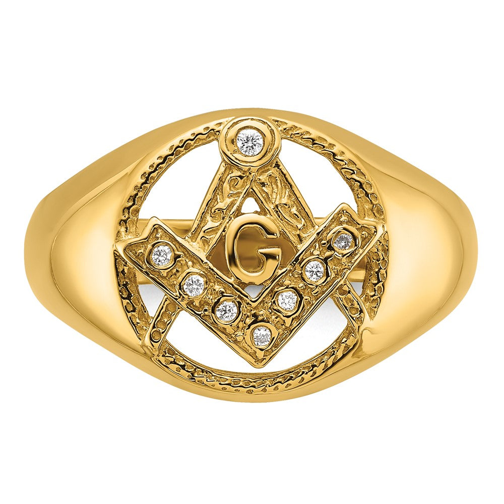 585 Gelbgold VS Diamant-Ring