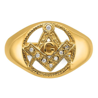 585 Gelbgold VS Diamant-Ring