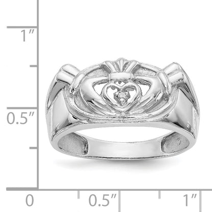 14K Weißgold VS Diamantring