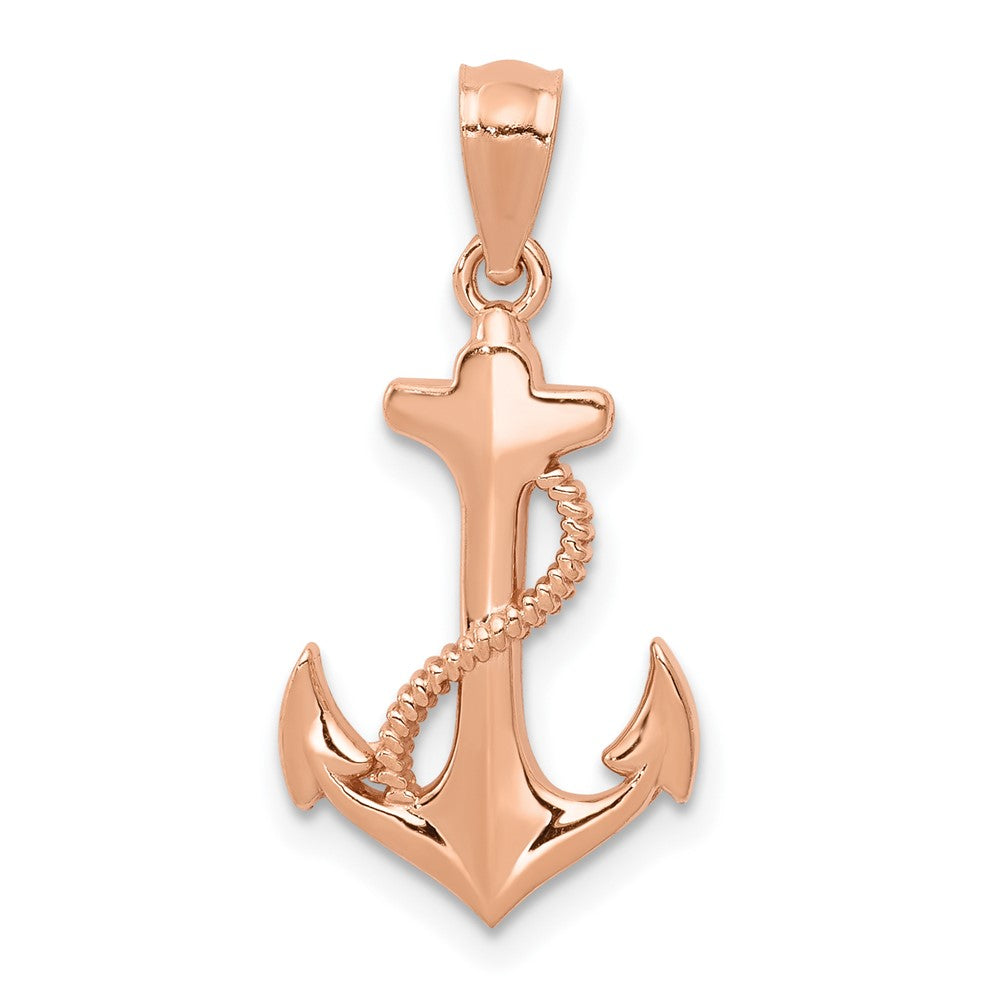 14K Roségold 14K Roségold Anker Anhänger