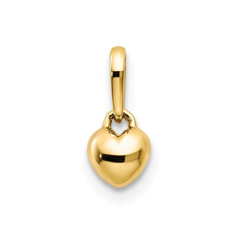 14K Gelbgold 14K Kinder Herz Anhänger