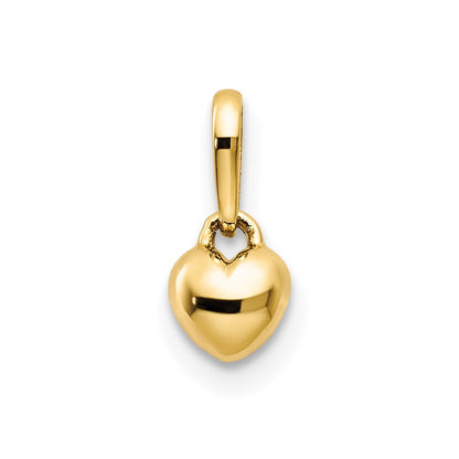 14K Gelbgold 14K Kinder Herz Anhänger