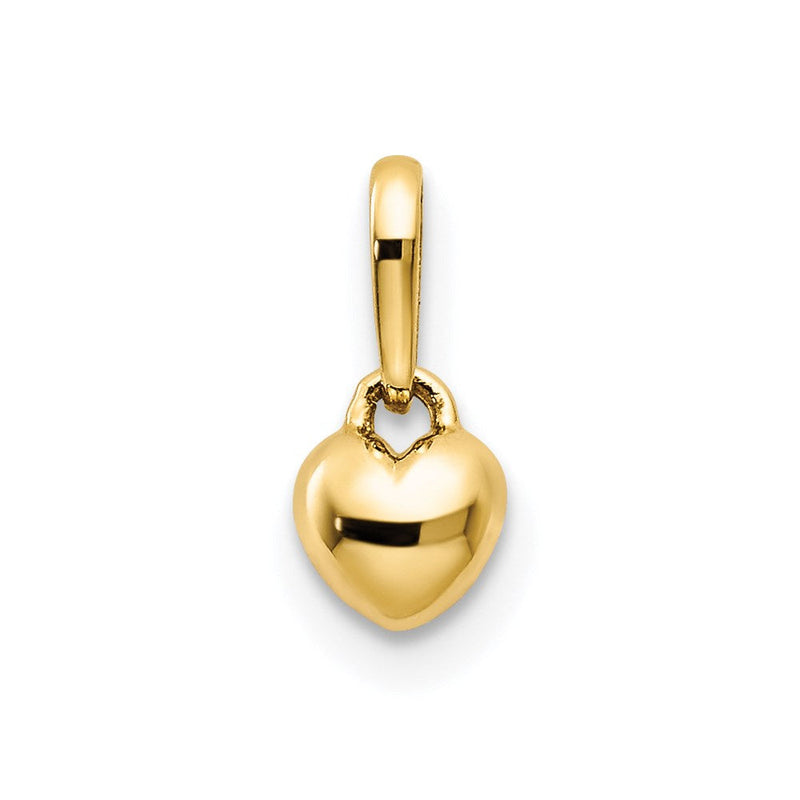14K Gelbgold 14K Kinder Herz Anhänger
