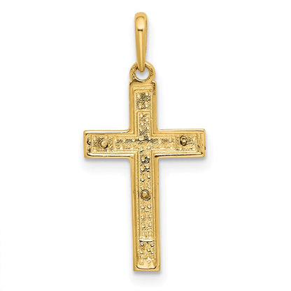 14K Bicolor 14K Bicolor Kruzifix Anhänger