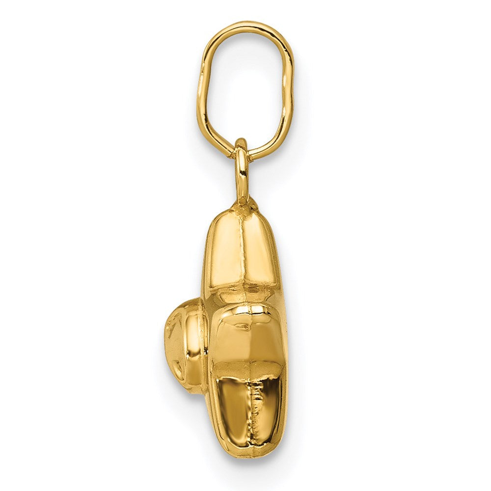 14K Gelbgold 14K Marienkäfer auf A Stern Charm