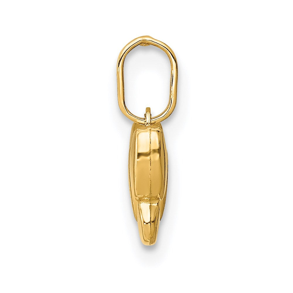 14K Gelbgold 14K Poliert Schmetterling Charm