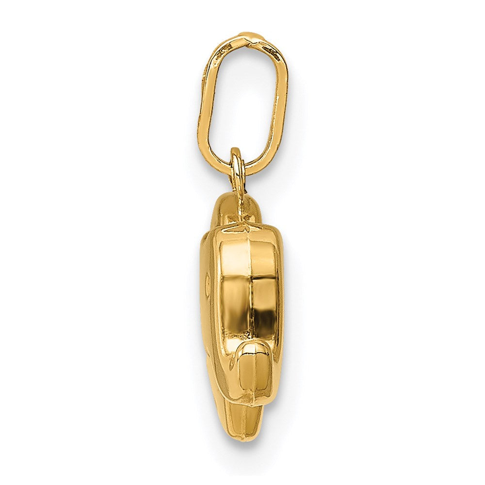 14K Gelbgold 14K Poliert Elefant Charm