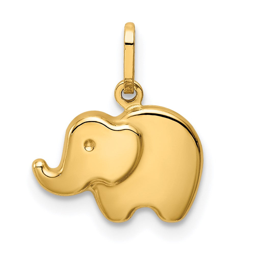 14K Gelbgold 14K Poliert Elefant Charm