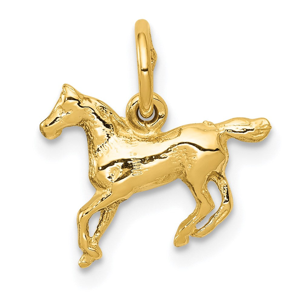 14K Gelbgold 14K Poliert Pferd Charm