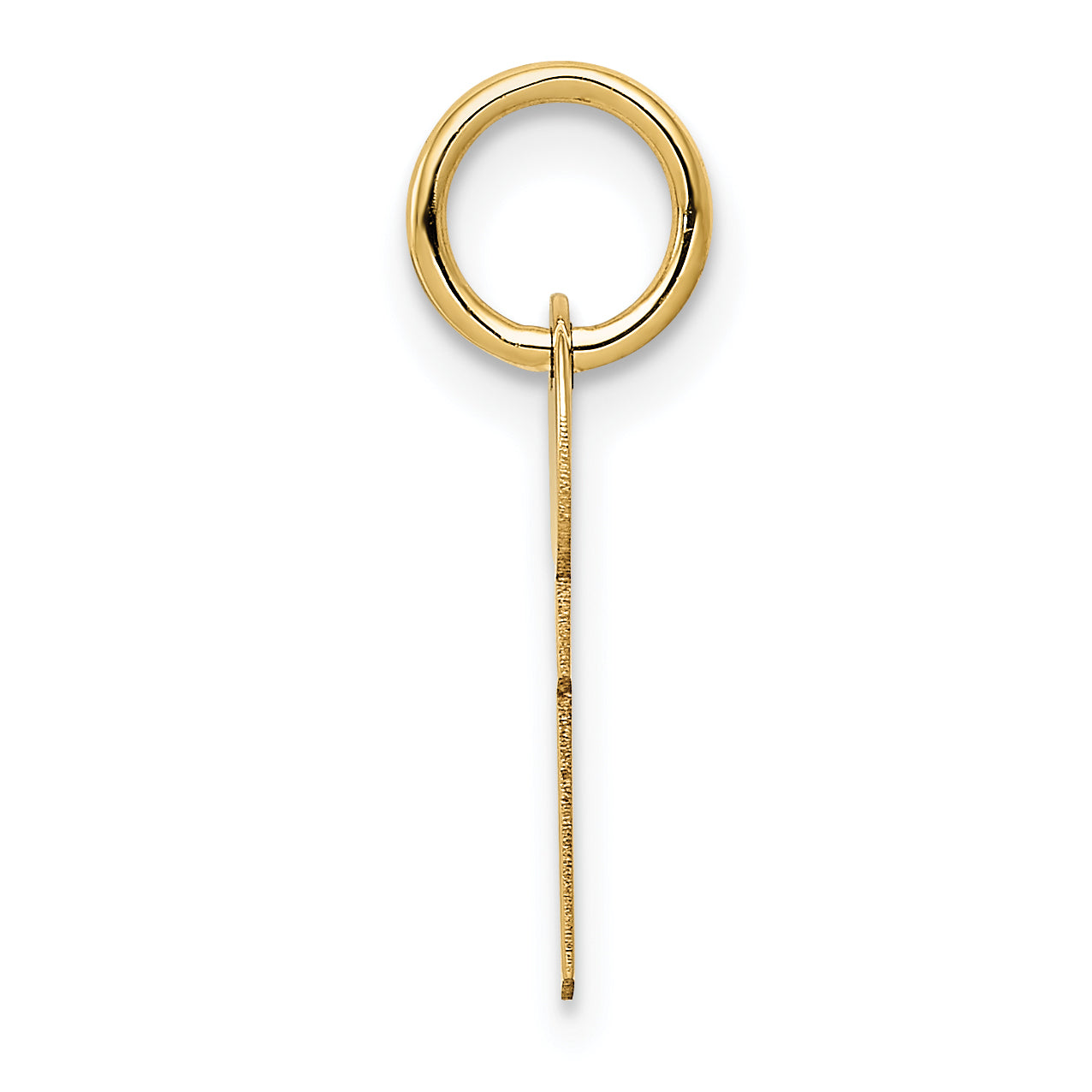14K Gelbgold 14K Poliert Key Charm