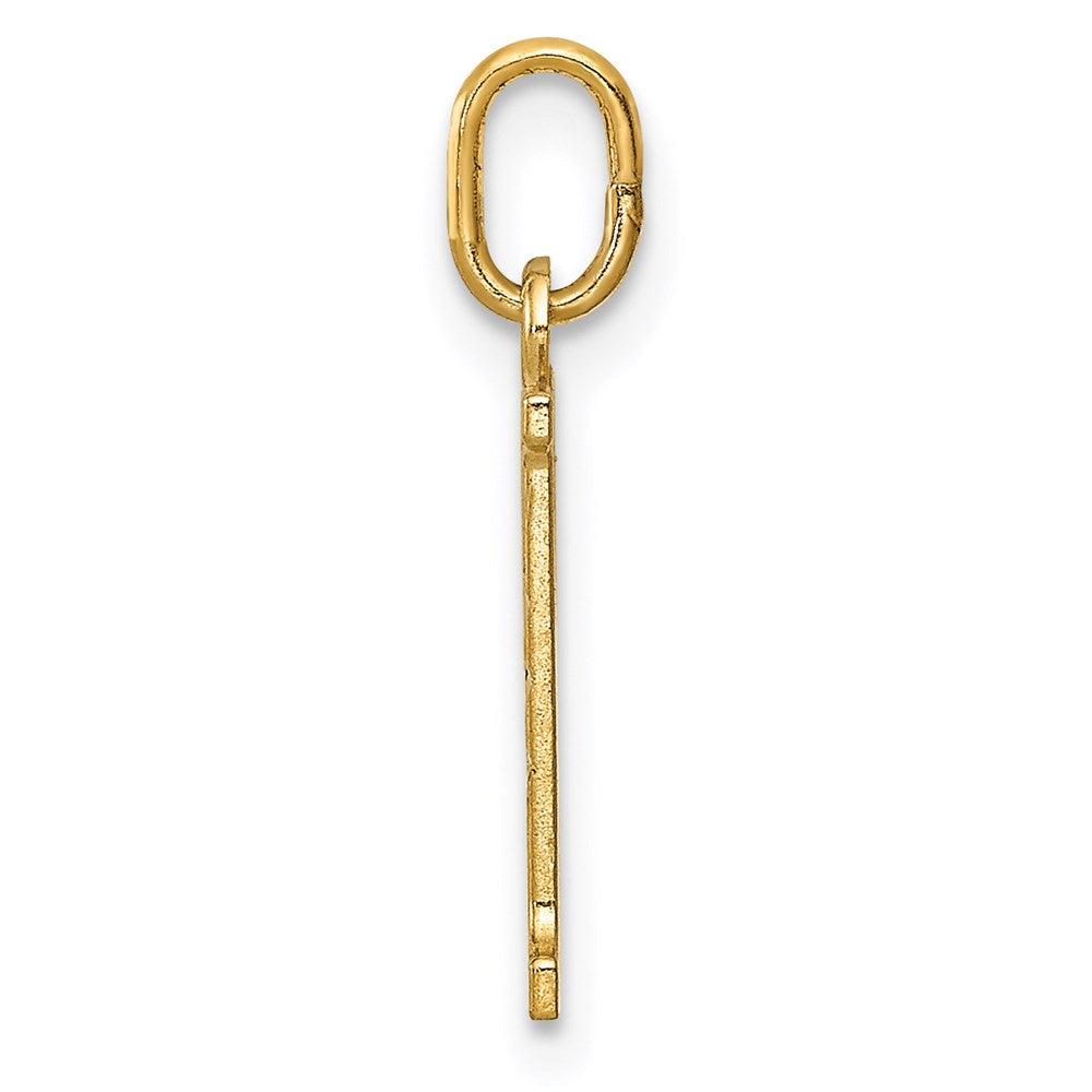 14K Gelbgold 14K Diamantiert 21 Anhänger