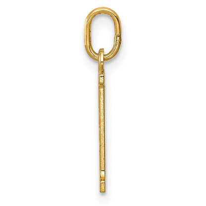 14K Gelbgold 14K Diamantiert 21 Anhänger
