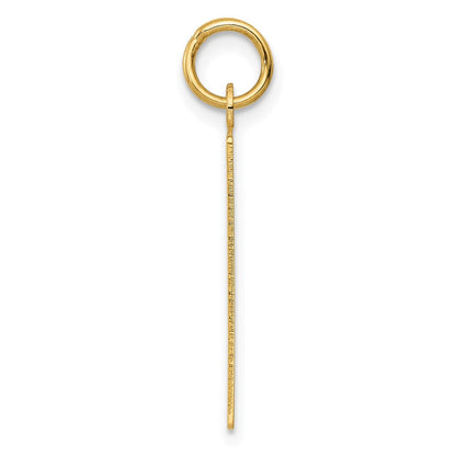 14K Gelbgold Kalender-Anhänger "Freitag, der Erste