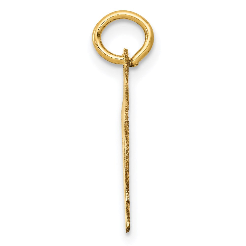 14K Gelbgold 14K Pistol Charm