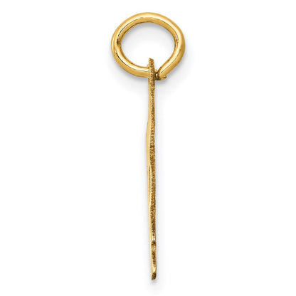 14K Gelbgold 14K Pistol Charm