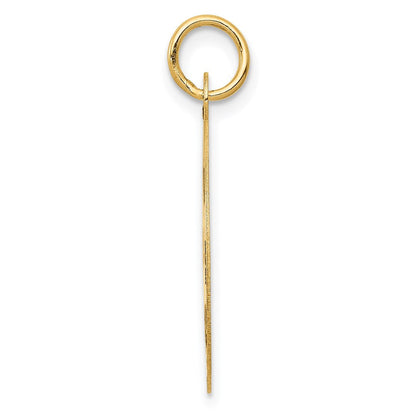 14K Gelbgold Medaillon-Anhänger PARAMEDIC Medizinisches Symbol, mittelgroß