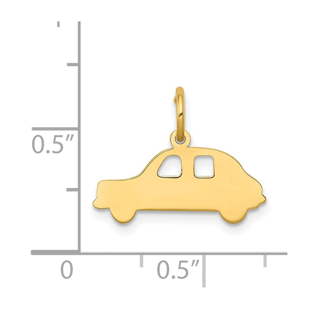 14K Gelbgold 14K Compact Auto Charm