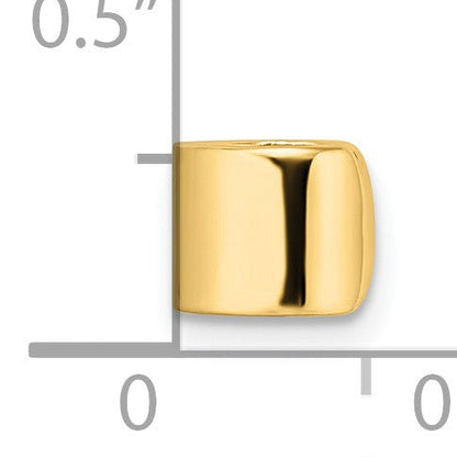 14K Gelbgold Poliert Einfach Ohr Manschette
