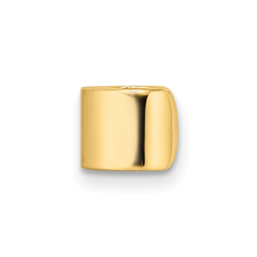 14K Gelbgold Poliert Einfach Ohr Manschette