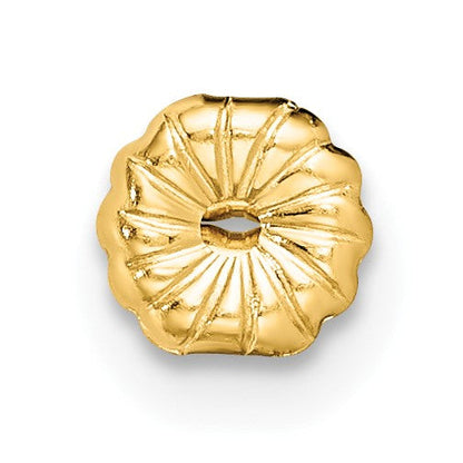 14K Gelbgold 0,75 ct. Laborgezüchtete Diamant-Ohrstecker VS/SI+ G+ Rund Vierzack-Fassung mit Ohrstift