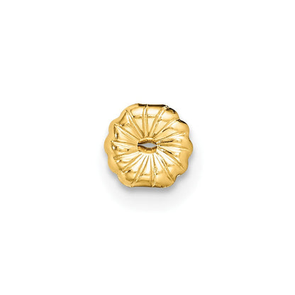 14K Gelbgold 0,75 ct. Laborgezüchtete Diamant-Ohrstecker VS/SI+ G+ Rund Vierzack-Fassung mit Ohrstift