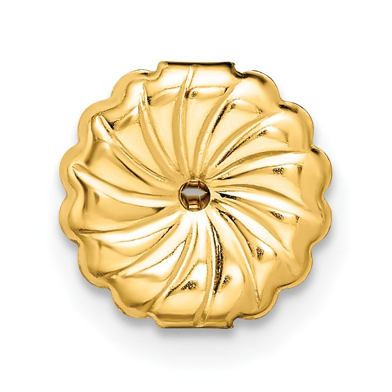 14K Gelbgold Ohrstecker mit 5 ct. zertifizierten, im Labor gezüchteten Diamanten im Princess-Schliff, VS/SI+ G+, 4-Krappen-Fassung, schweres Gewicht