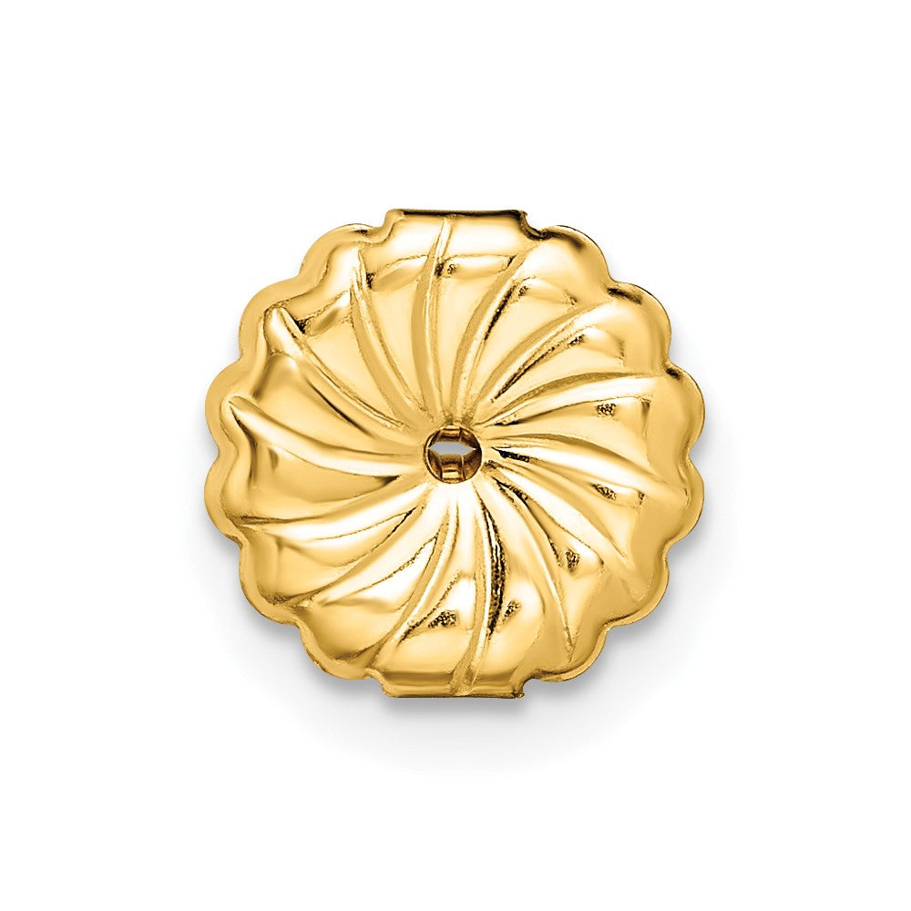 14K Gelbgold 5 ct. Laborgezüchtete Diamanten VS/SI+ G+ Oval 4-Krappen-Fassung Schweres Gewicht Ohrstecker