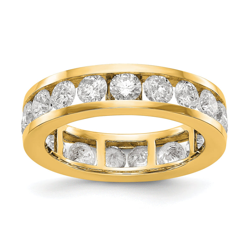 2 ct. Natürlicher Diamant Damen Memoire-Ring aus 14K Gelbgold