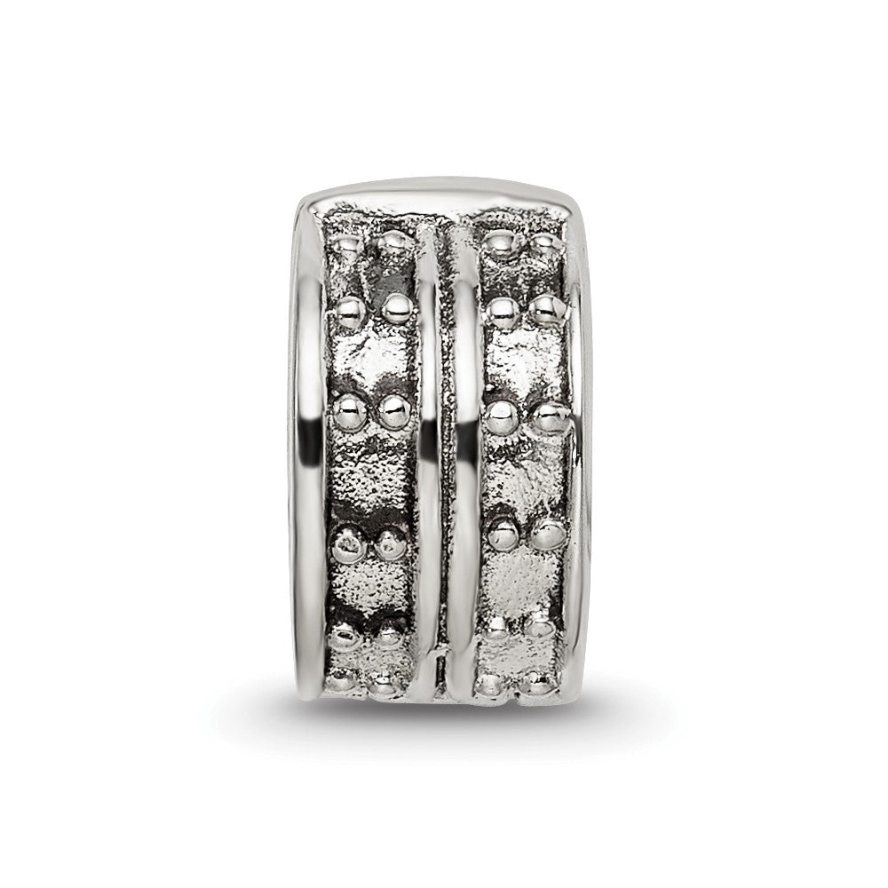 Sterlingsilber Reflections Klappbar Dotted Klammer Perle