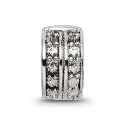 Sterlingsilber Reflections Klappbar Dotted Klammer Perle