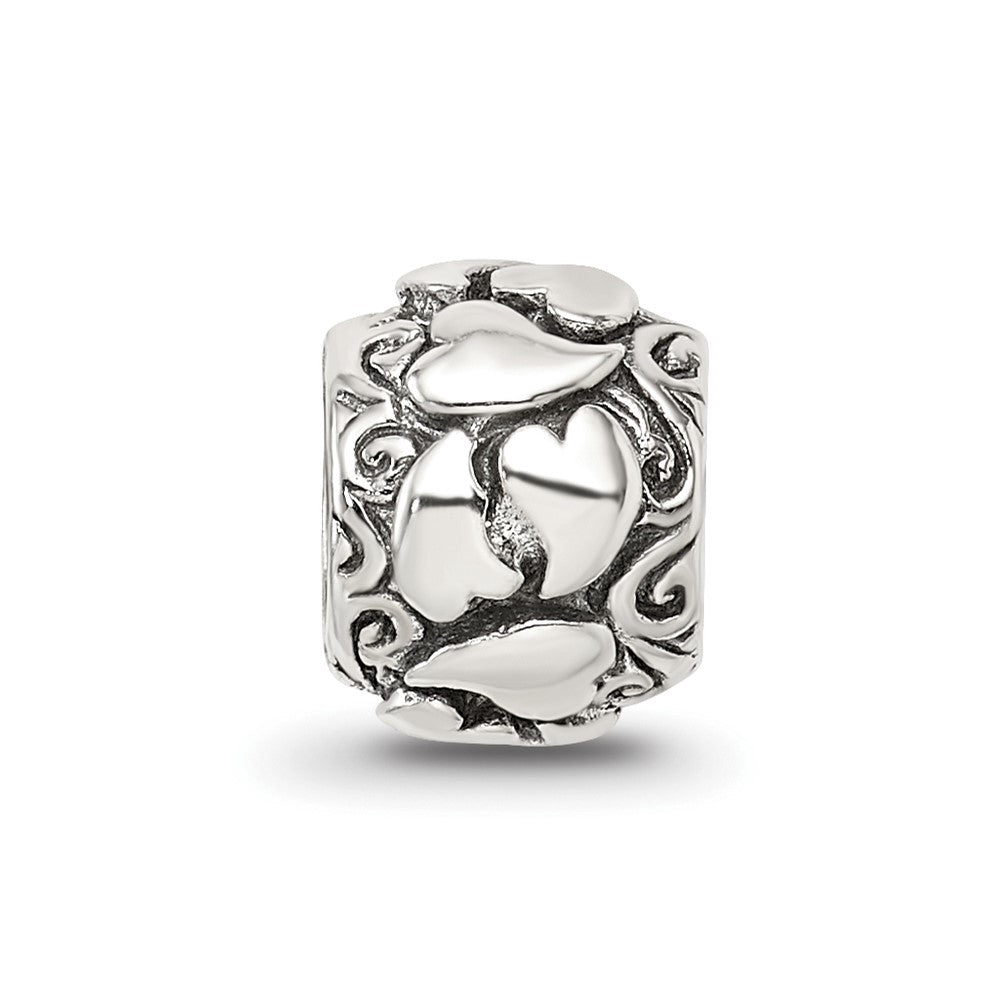 Sterlingsilber Reflections Herzen Perle