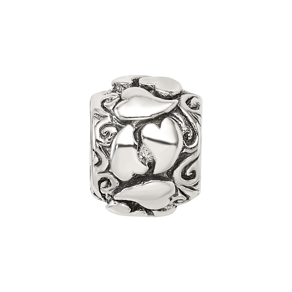 Sterlingsilber Reflections Herzen Perle