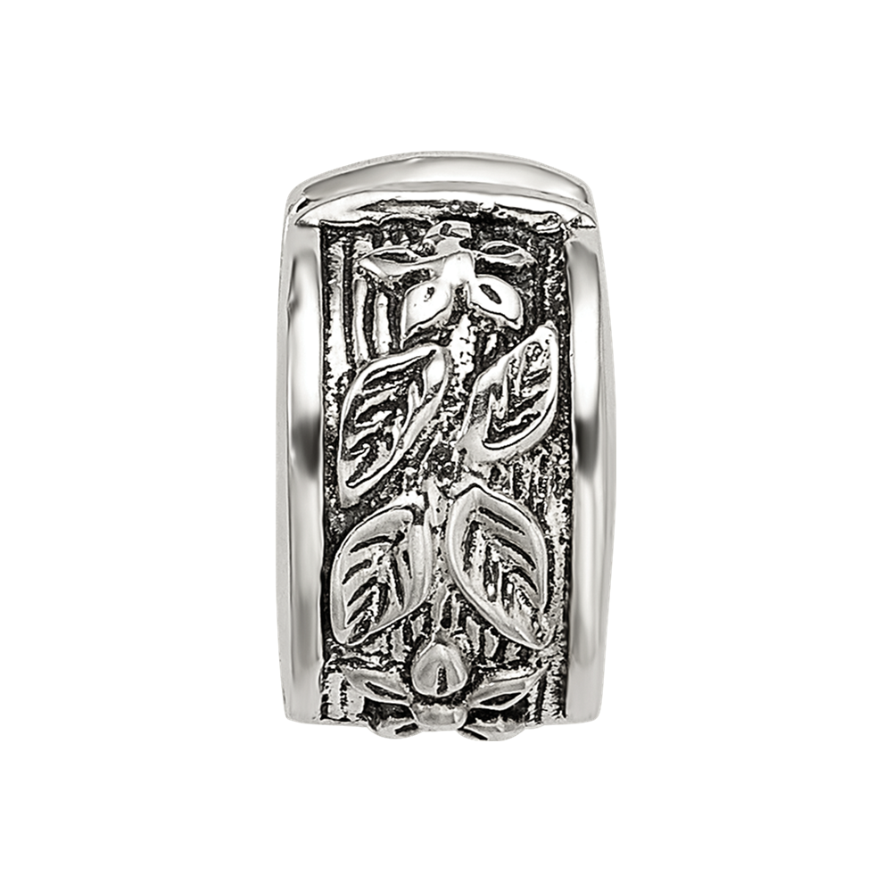Sterlingsilber Reflections Klappbar Blumen Klammer Perle