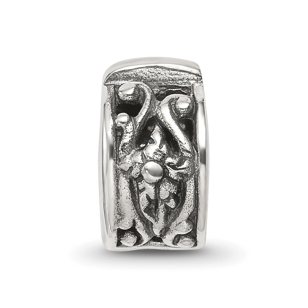 Sterlingsilber Reflections Klappbar Blumen Klammer Perle