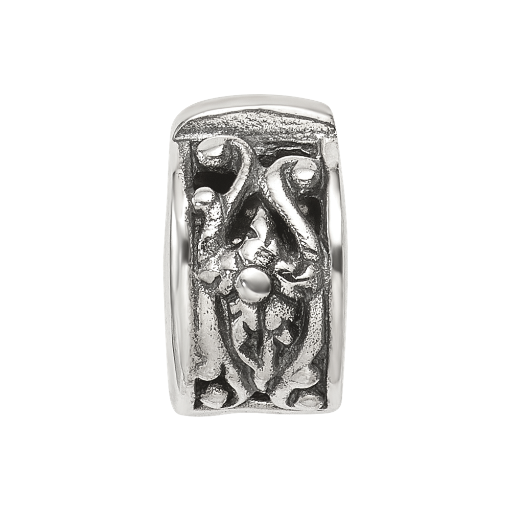 Sterlingsilber Reflections Klappbar Blumen Klammer Perle