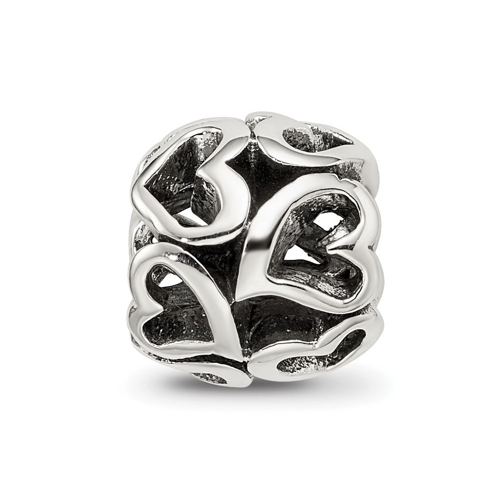 Sterlingsilber Reflections Herz Perle