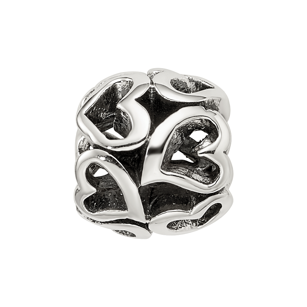 Sterlingsilber Reflections Herz Perle