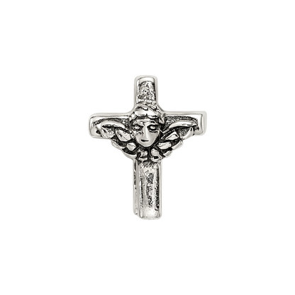 Sterlingsilber Reflections Kinder Engel Kreuz Perle